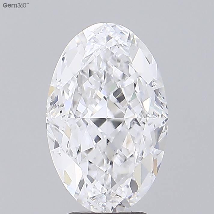 Lab Grown Diamond 3,75Ct D-VVS2 Oval - IGILG825678580 1