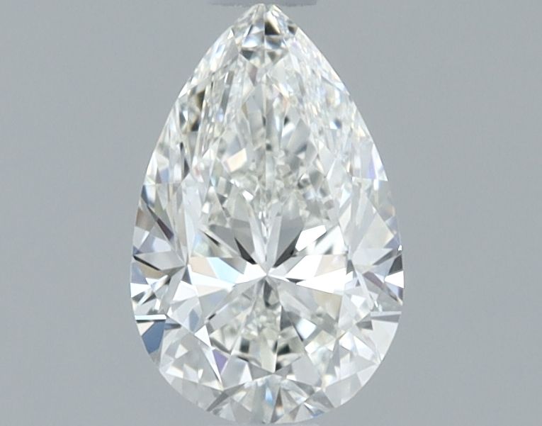 Diamond Natural 0,6Ct I-VVS2 Pear - GIA6552104438 1