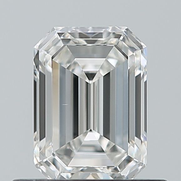 Diamond Natural 0,7Ct F-VVS2 Emerald - GIA3555940523 1