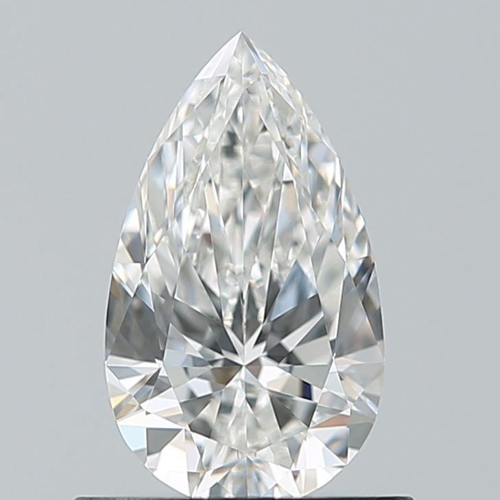 Diamond Natural 0,7Ct F-VVS1 Pear - GIA6552941035 1