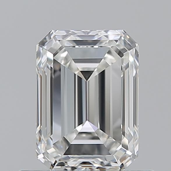 Diamond Natural 0,9Ct G-VVS1 Emerald - GIA6545350834 1