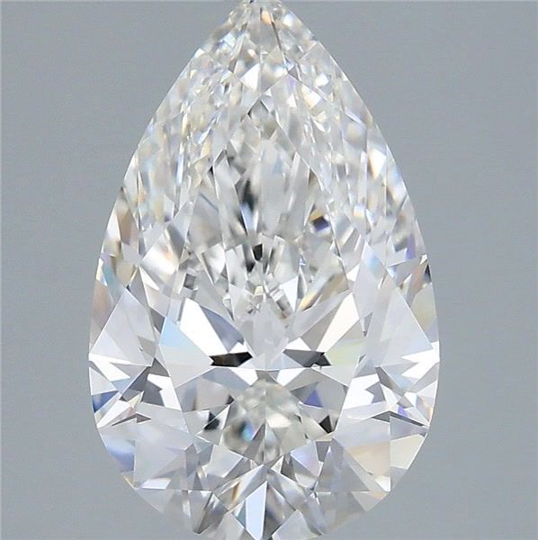 Lab Grown Diamond 3,53Ct F-VVS1 Pear - IGILG823613472 1