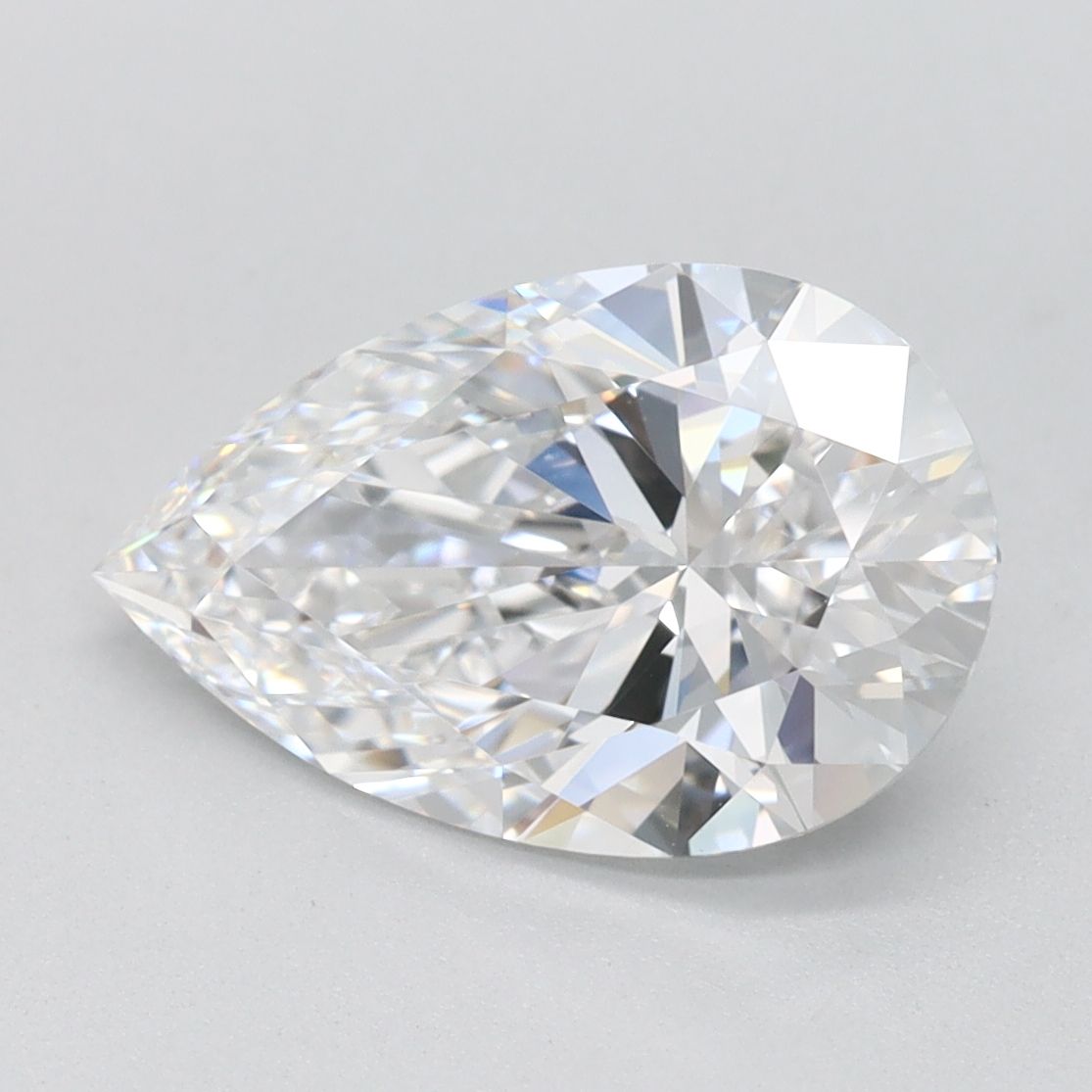 Lab Grown Diamond 2,02Ct D-FL Pear - IGILG816608677 1