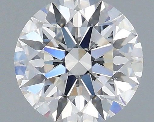 Diamond Natural 0,5Ct D-VS2 Round - GIA7556801303 1