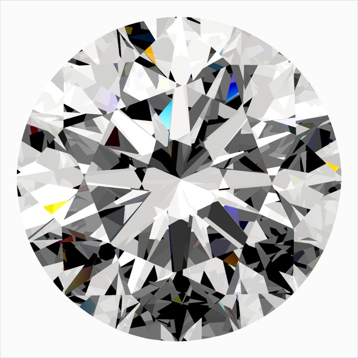 Diamond Natural 0,3Ct E-VS1 Round - GIA5553941503 1