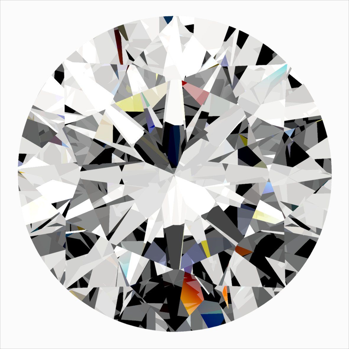 Diamond Natural 0,3Ct E-VS2 Round - GIA3555943312 1