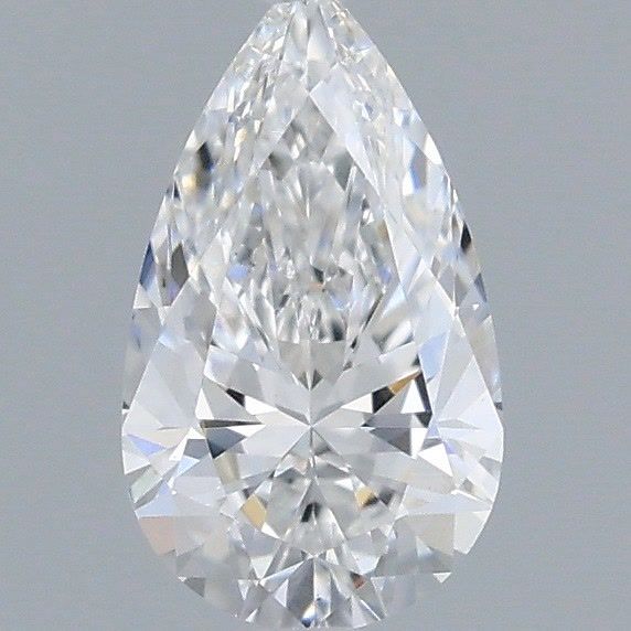 Diamond Natural 0,4Ct D-VS2 Pear - GIA7551753509 1