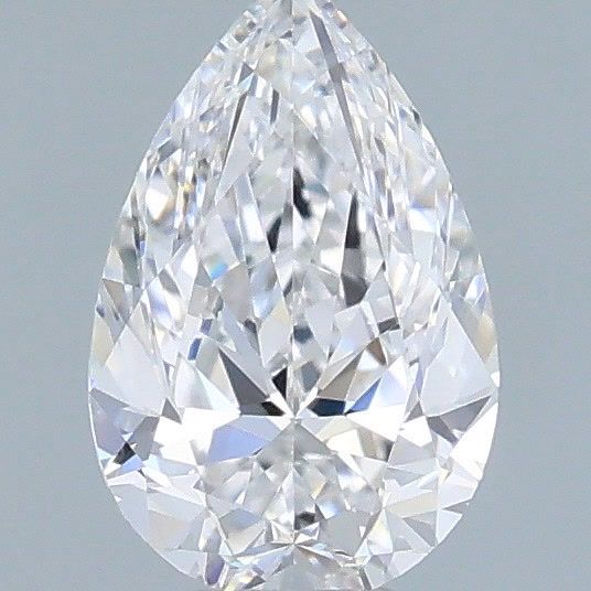 Diamond Natural 0,4Ct D-VS2 Pear - GIA7551753738 1