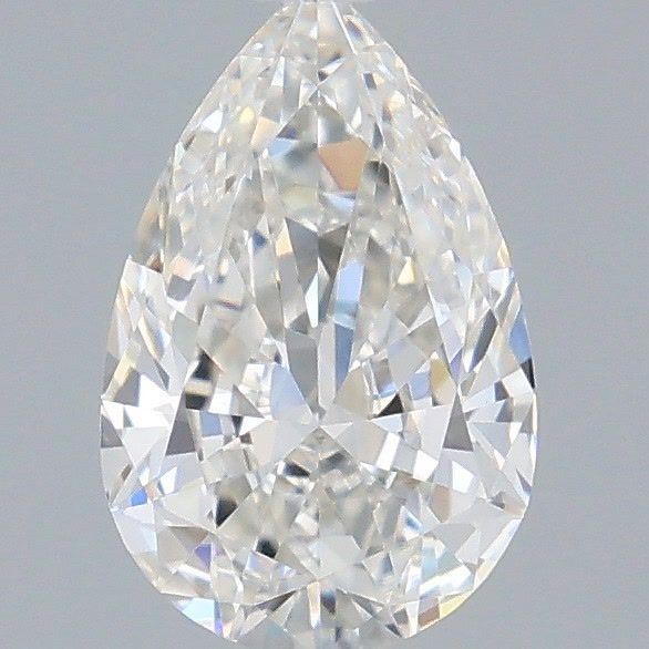 Diamond Natural 0,41Ct H-VVS2 Pear - GIA7551753651 1