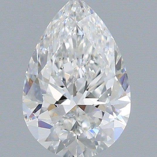 Diamond Natural 0,4Ct F-VS2 Pear - GIA6552753377 1