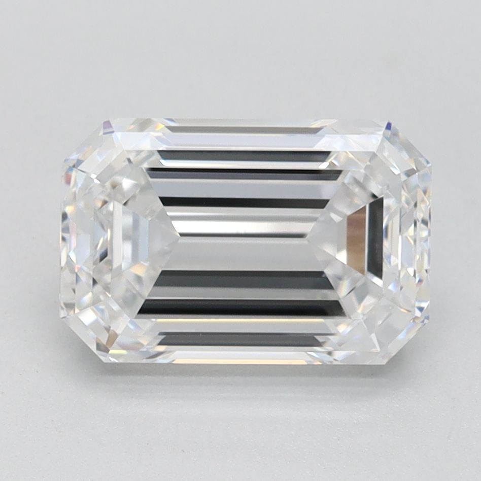 Lab Grown Diamond 2Ct D-FL Emerald - IGILG816608647 1