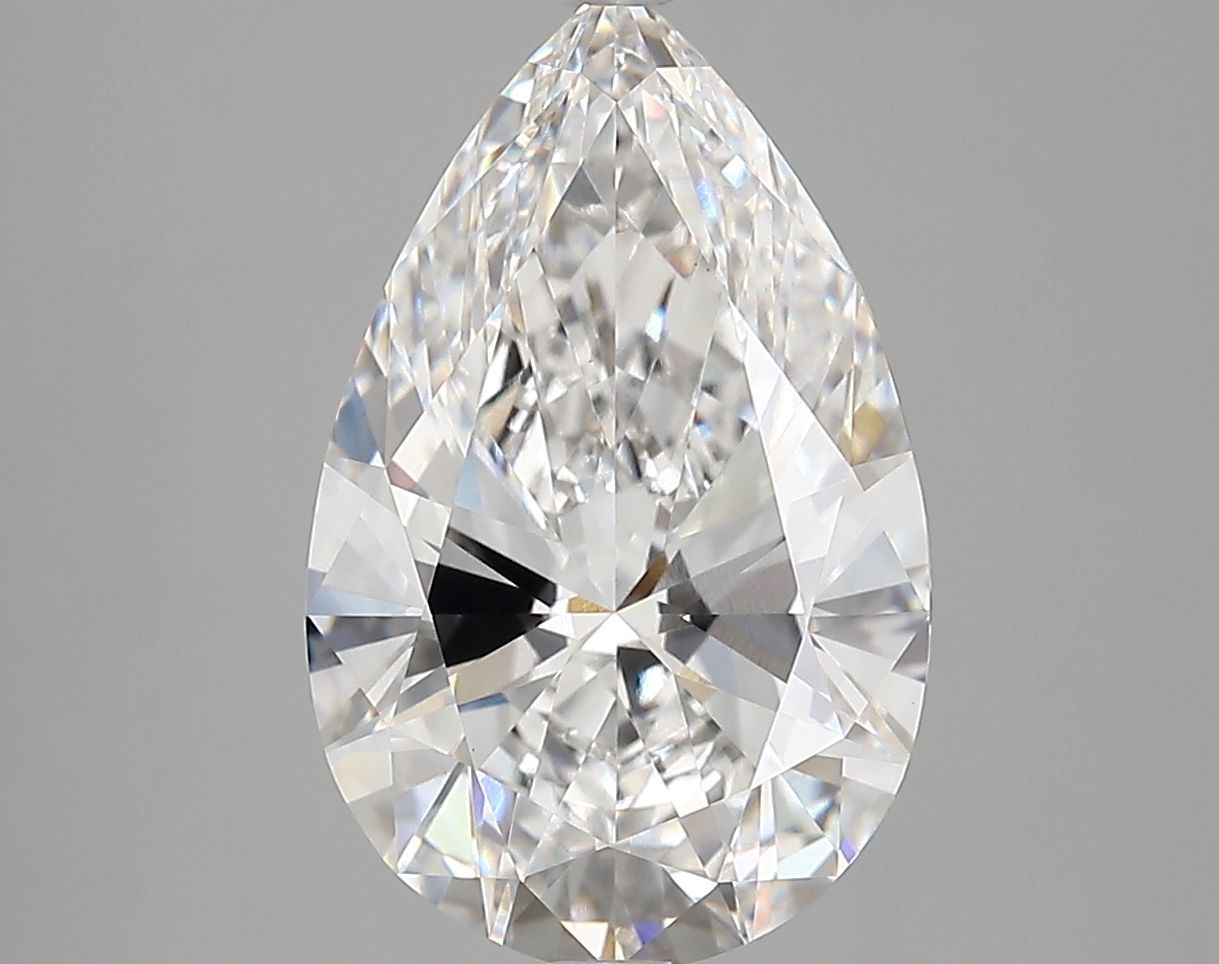 Lab Grown Diamond 3,9Ct E-VVS2 Pear - IGILG824608025 1