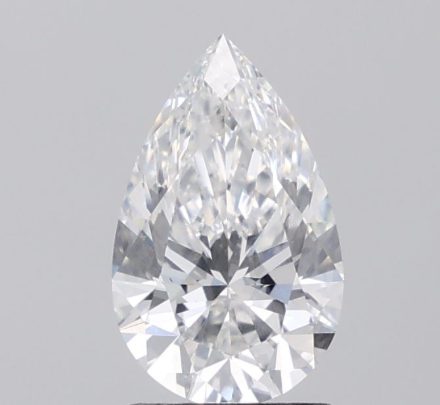 Lab Grown Diamond 1,63Ct D-VVS2 Pear - IGILG818671562 1