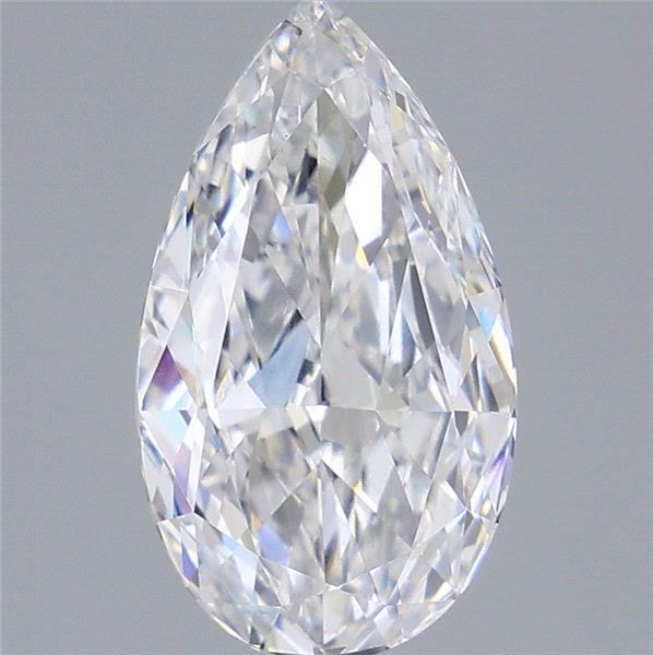 Lab Grown Diamond 3,03Ct D-VVS2 Pear - IGILG825676579 1