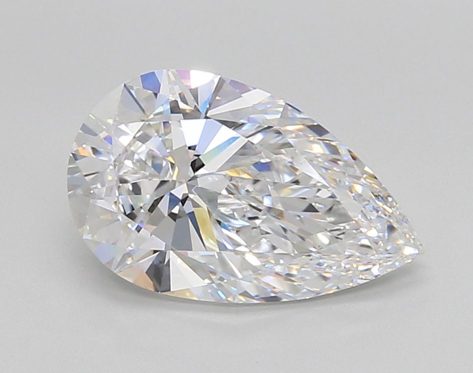 Lab Grown Diamond 2,56Ct D-VVS1 Pear - IGILG816605929 1