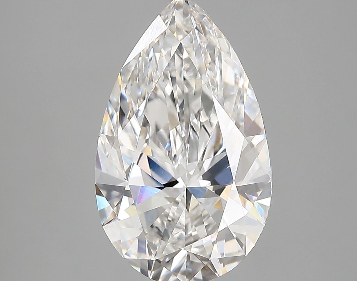 Lab Grown Diamond 3,68Ct E-VVS2 Pear - IGILG824608024 1