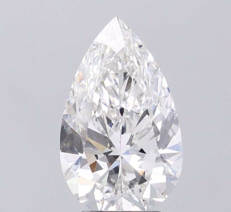 Lab Grown Diamond 3,08Ct F-VVS1 Pear - IGILG818625010 1
