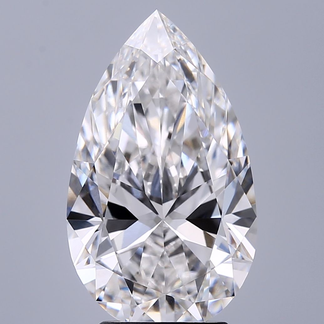 Lab Grown Diamond 3,72Ct E-VVS1 Pear - IGILG805610510 1