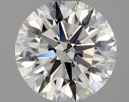 Diamond Natural 1,51Ct F-SI1 Round - GIA1538806800 1