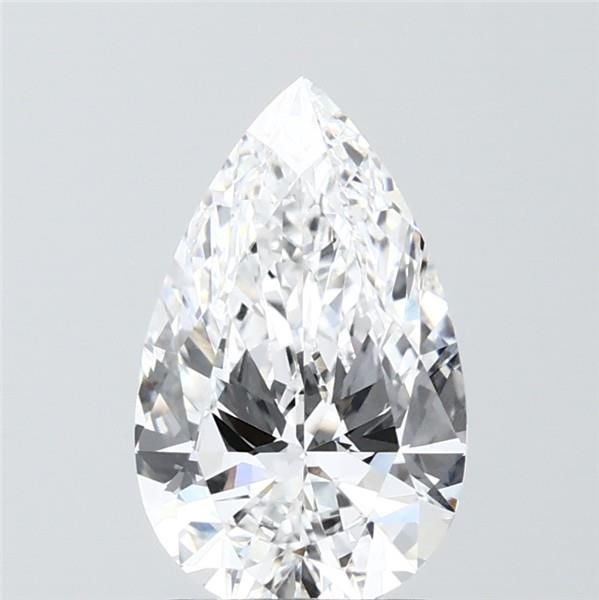 Lab Grown Diamond 2Ct E-VVS2 Pear - IGILG823683657 1