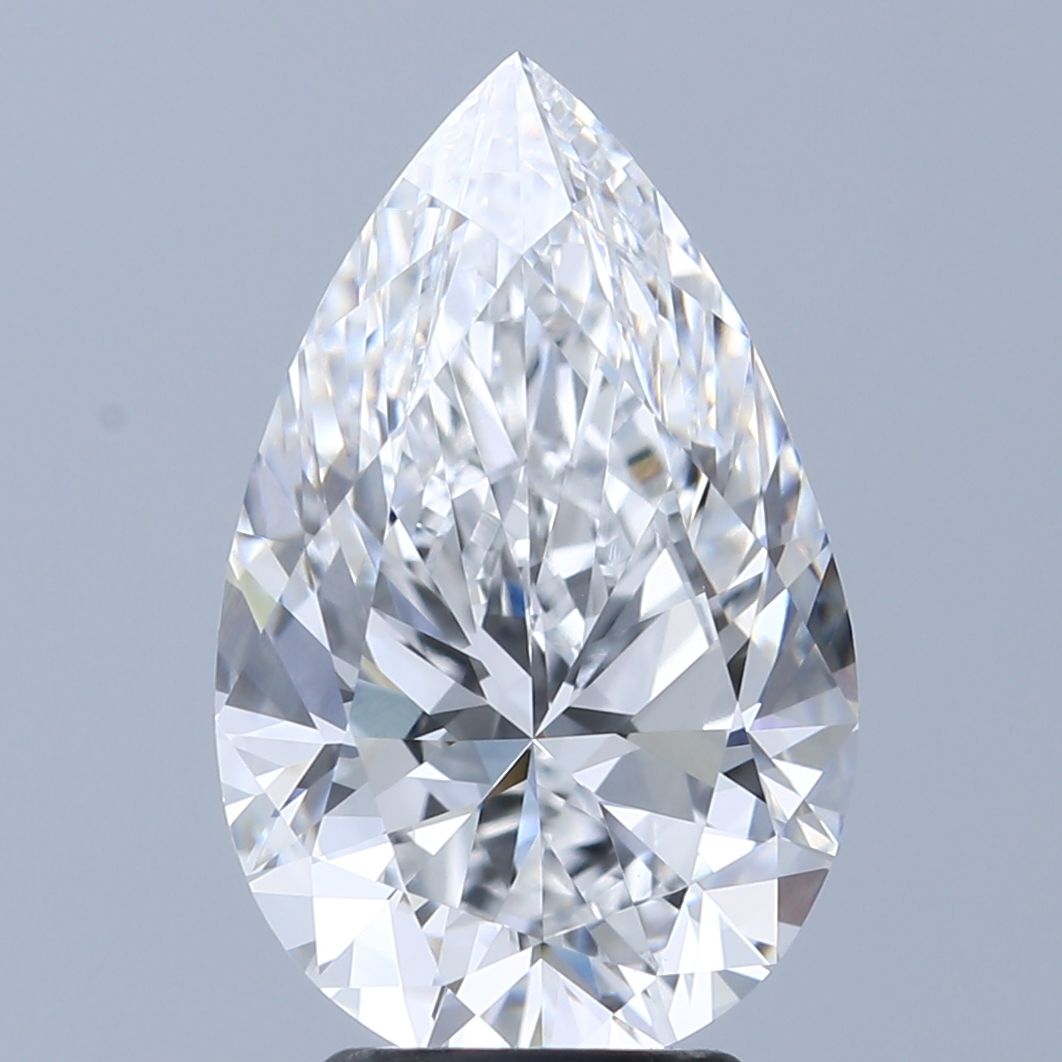 Lab Grown Diamond 3,77Ct D-VVS2 Pear - IGILG809608588 1