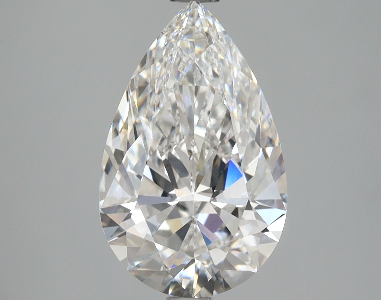 Lab Grown Diamond 3,1Ct E-VVS2 Pear - IGILG819696265 1