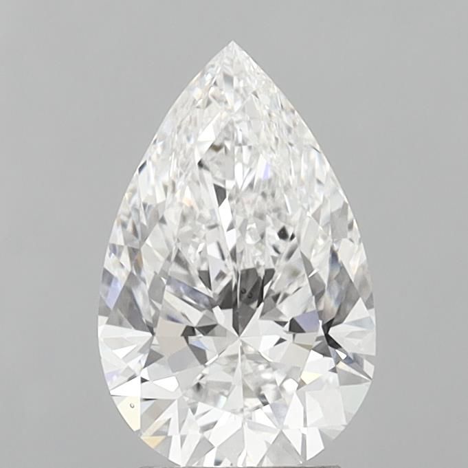 Lab Grown Diamond 3,08Ct D-VVS2 Pear - IGILG824609087 1