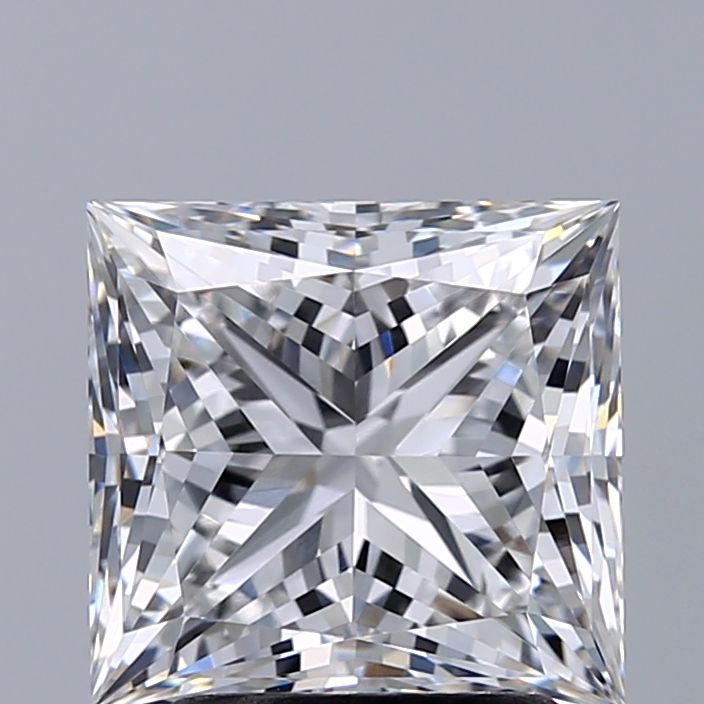 Lab Grown Diamond 2,54Ct D-VVS2 Princess - IGILG804627350 1