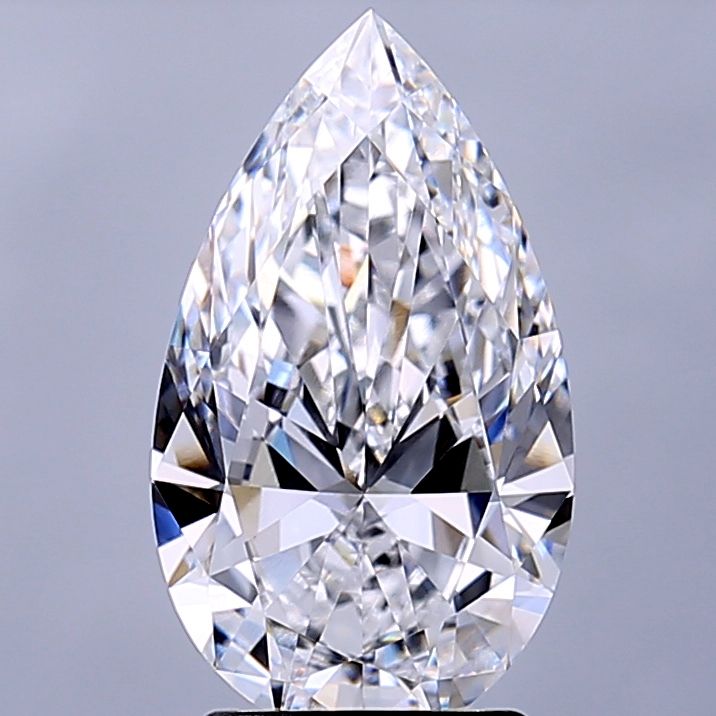 Lab Grown Diamond 2,54Ct D-VVS1 Pear - IGILG813655799 1