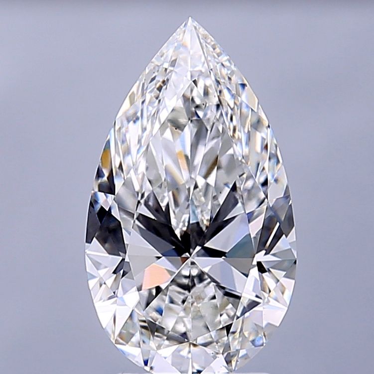 Lab Grown Diamond 2,61Ct F-VS1 Pear - IGILG813655823 1