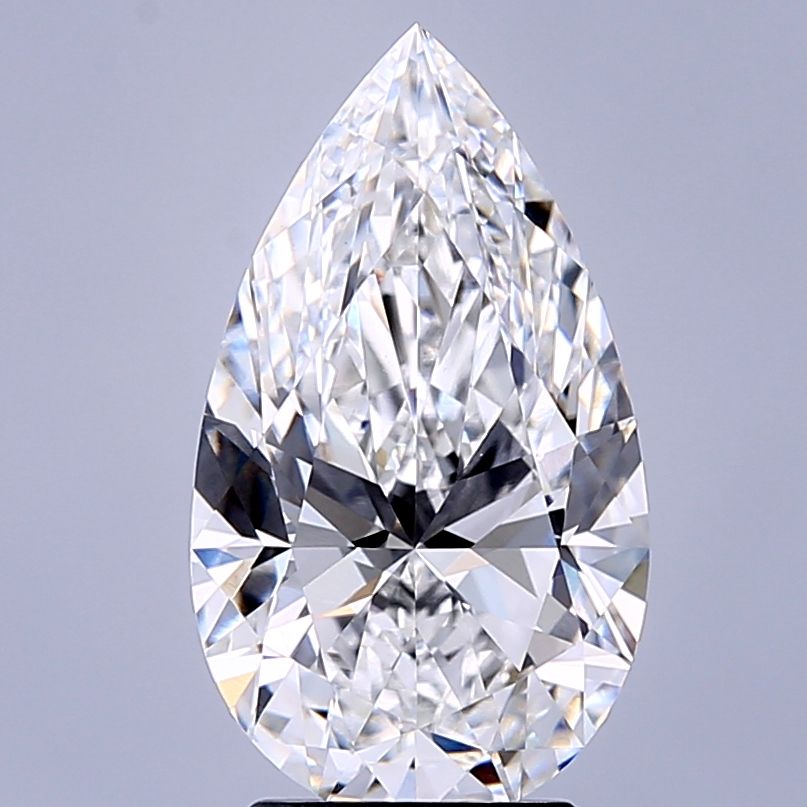 Lab Grown Diamond 3,54Ct E-VVS1 Pear - IGILG813609530 1