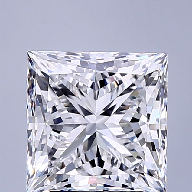 Lab Grown Diamond 3,78Ct D-VVS1 Princess - IGILG812645086 1