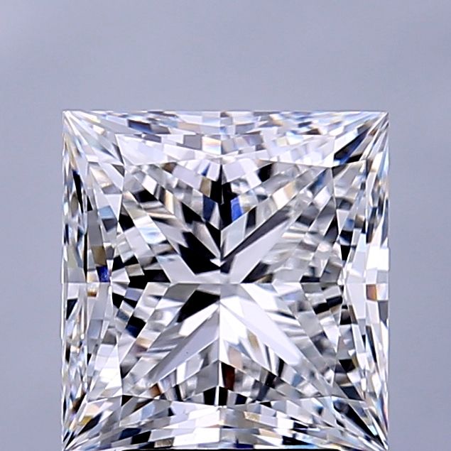 Lab Grown Diamond 3,69Ct D-VVS2 Princess - IGILG815648750 1