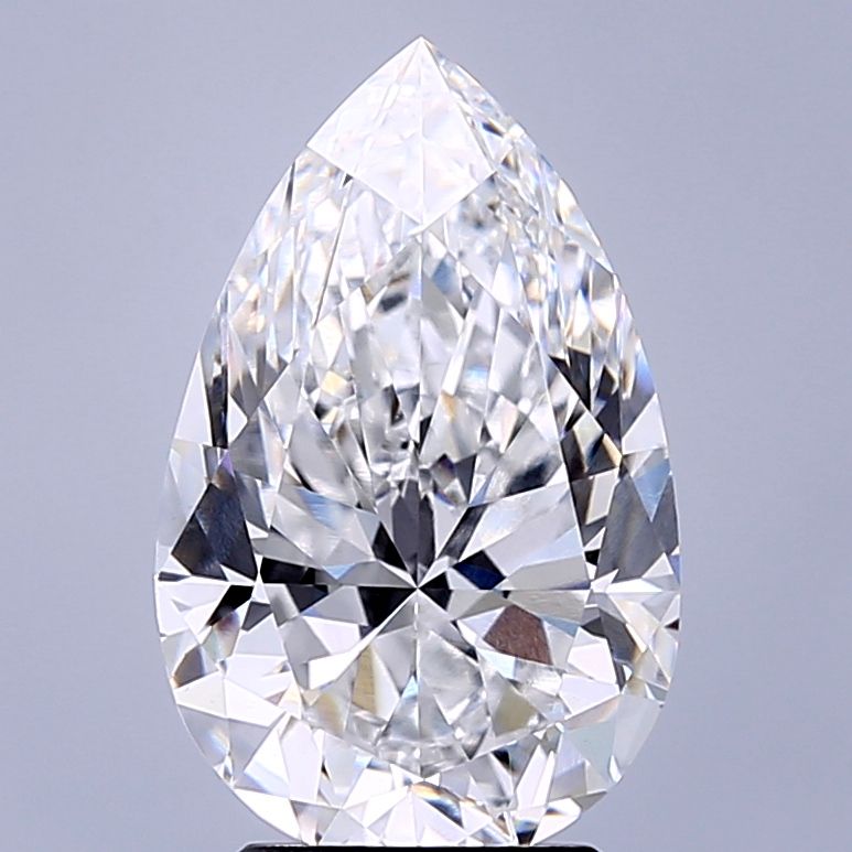 Lab Grown Diamond 3,72Ct D-VVS2 Pear - IGILG812614733 1