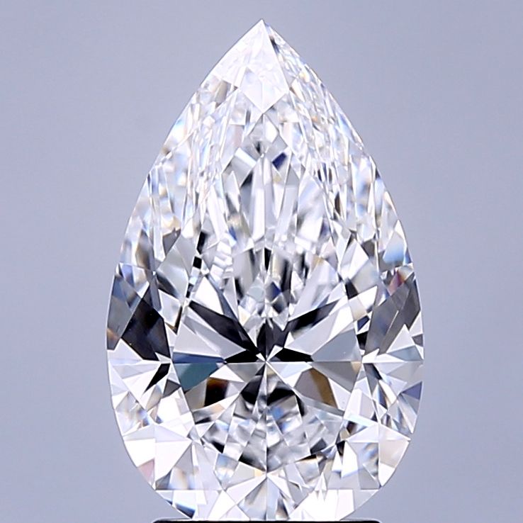 Lab Grown Diamond 3,03Ct D-VVS1 Pear - IGILG813609548 1