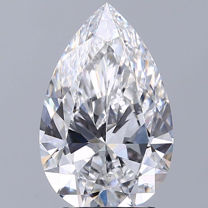 Lab Grown Diamond 2,21Ct D-VS1 Pear - IGILG804612404 1