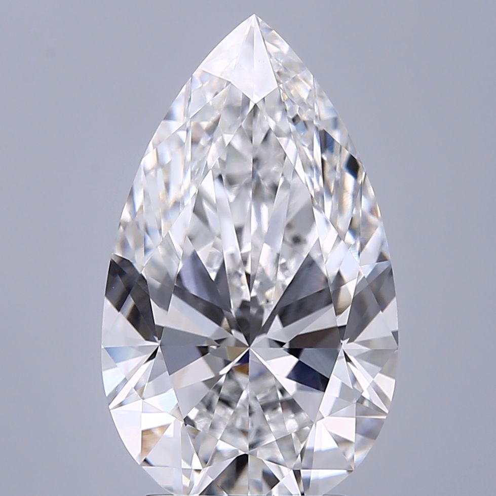 Lab Grown Diamond 3,28Ct D-VVS1 Pear - IGILG805652181 1
