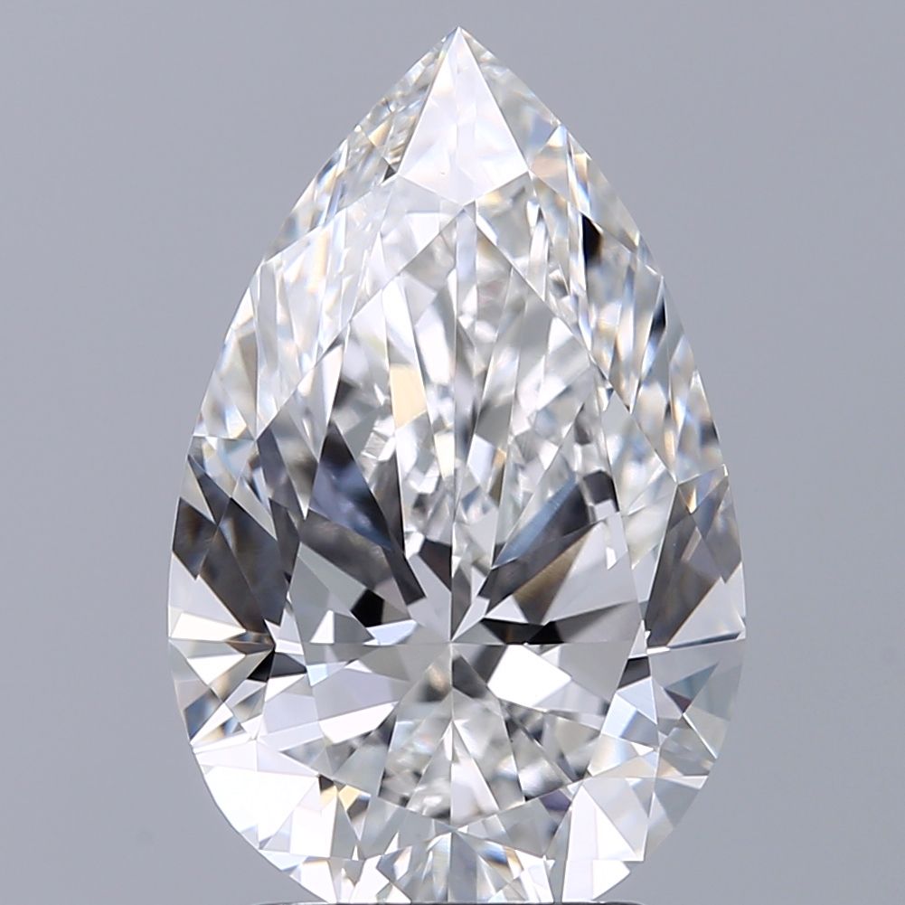 Lab Grown Diamond 2,5Ct E-VVS2 Pear - IGILG805628154 1