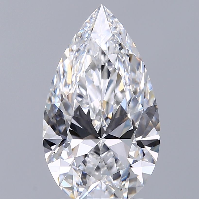 Lab Grown Diamond 2,1Ct D-VVS1 Pear - IGILG809636623 1
