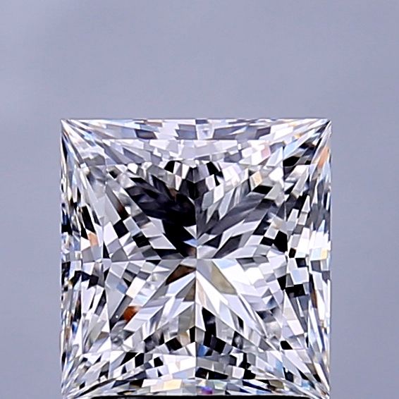 Lab Grown Diamond 2,1Ct D-VVS1 Princess - IGILG821664415 1