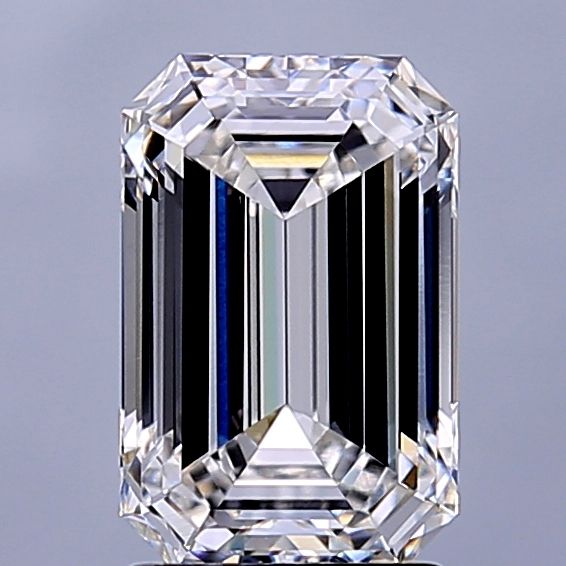 Lab Grown Diamond 2,1Ct E-VVS1 Emerald - IGILG823603280 1