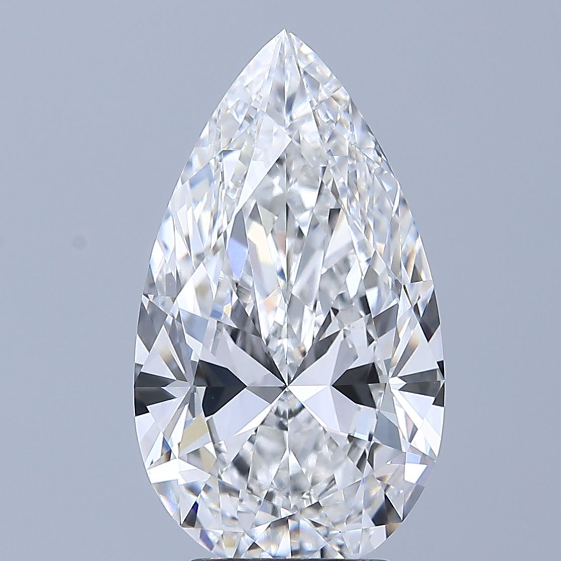 Lab Grown Diamond 3,52Ct D-IF Pear - IGILG811601703 1