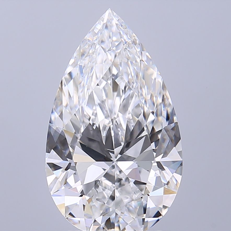 Lab Grown Diamond 2,58Ct D-VS1 Pear - IGILG803616860 1