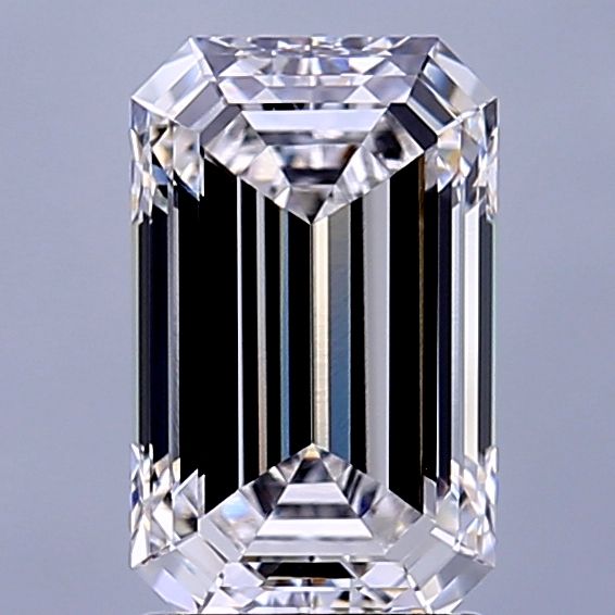 Lab Grown Diamond 2,1Ct F-VVS1 Emerald - IGILG819612531 1