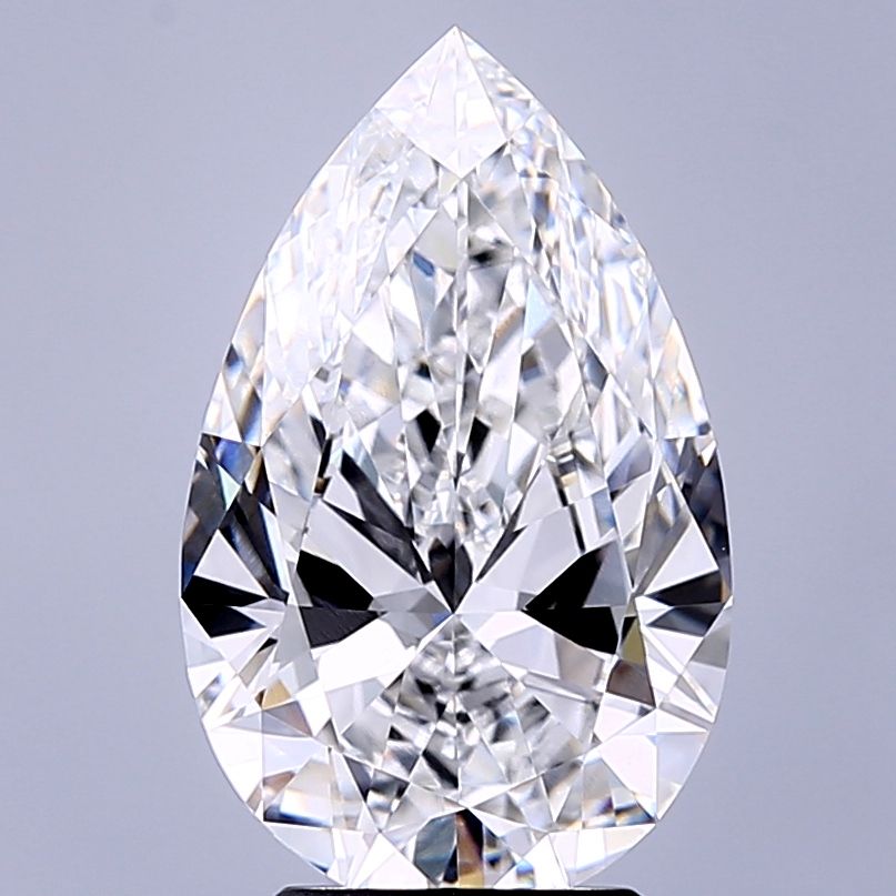 Lab Grown Diamond 3,79Ct D-VVS1 Pear - IGILG812630320 1