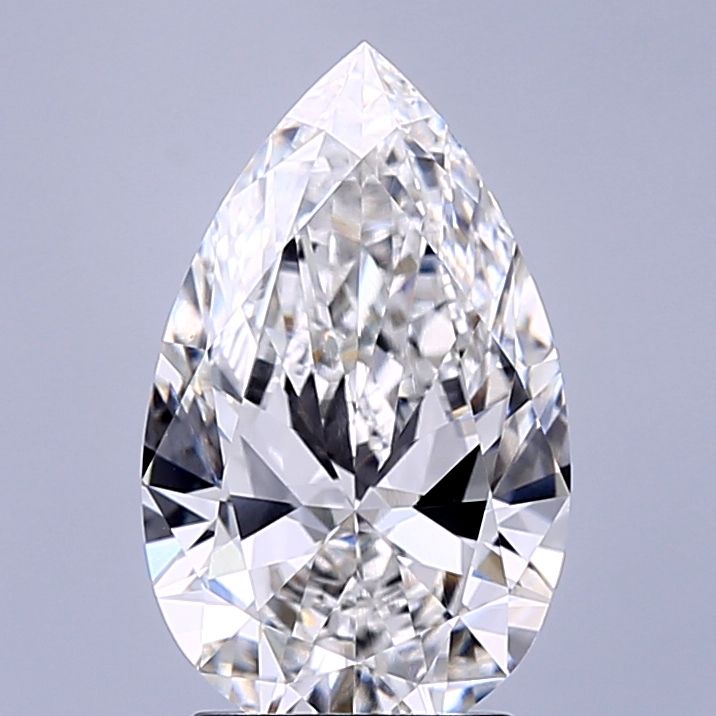 Lab Grown Diamond 2,45Ct F-VVS2 Pear - IGILG816689393 1