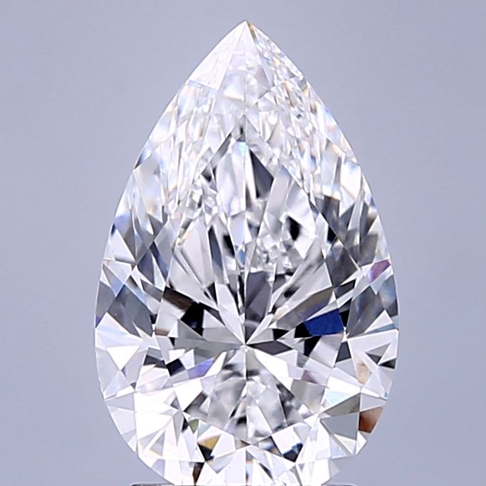 Lab Grown Diamond 2,54Ct D-VVS1 Pear - IGILG815606099 1