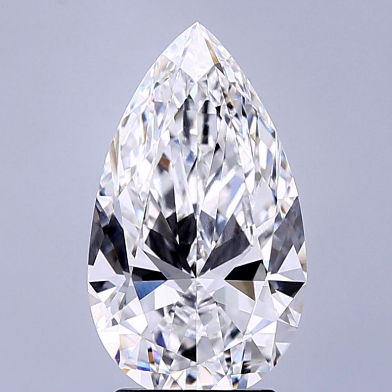 Lab Grown Diamond 3,04Ct D-VVS1 Pear - IGILG815648755 1