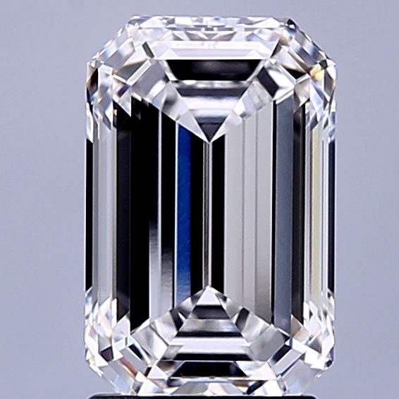 Lab Grown Diamond 2,52Ct D-IF Emerald - IGILG815606079 1