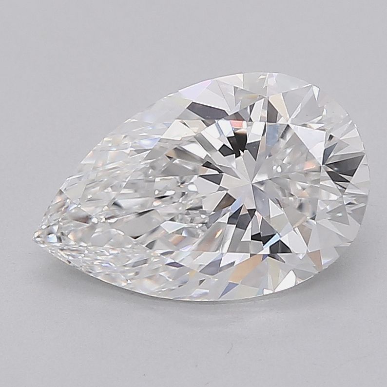 Lab Grown Diamond 3,01Ct E-VVS2 Pear - IGILG689558440 1